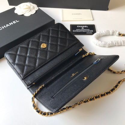 Chanel WOC Caviar Leather Bag