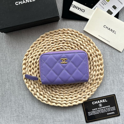 Chanel Zip Coin Purse