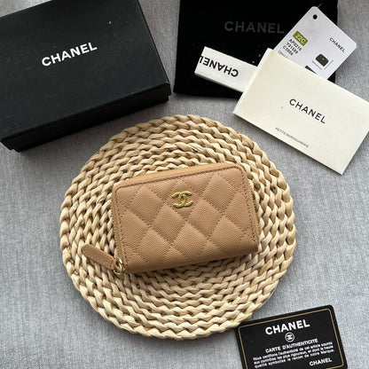 Chanel Zip Coin Purse
