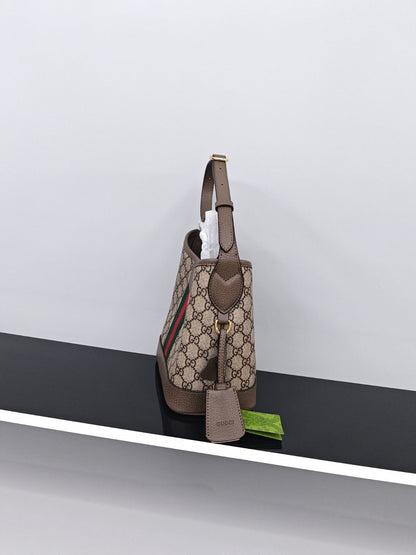 Gucci Ophidia Bucket Bag – GG Supreme Canvas
