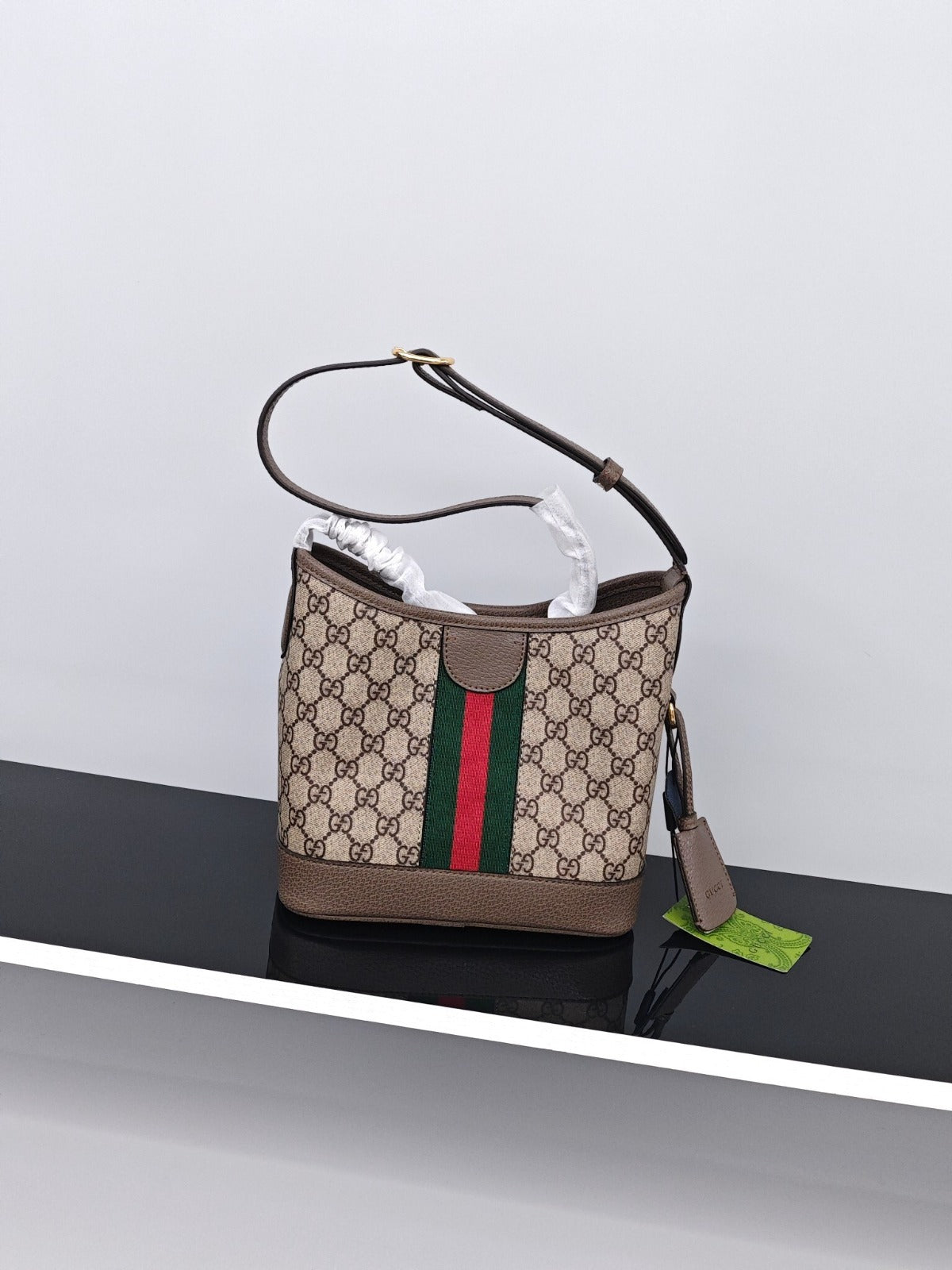 Gucci Ophidia Bucket Bag – GG Supreme Canvas