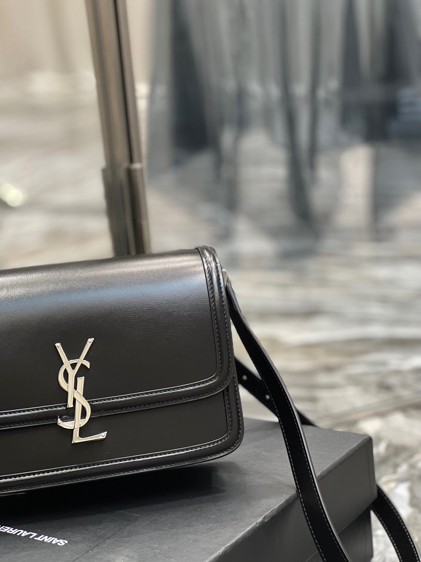 YSL Solferino Box Shoulder Bag