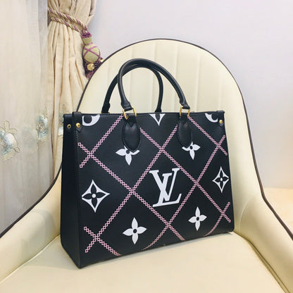 LV ONTHEGO Black Bag