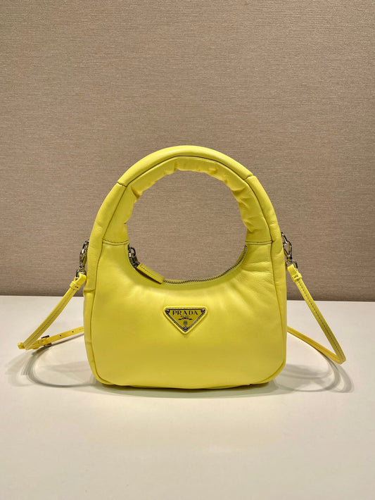 Prada Small Padded Yellow Bag
