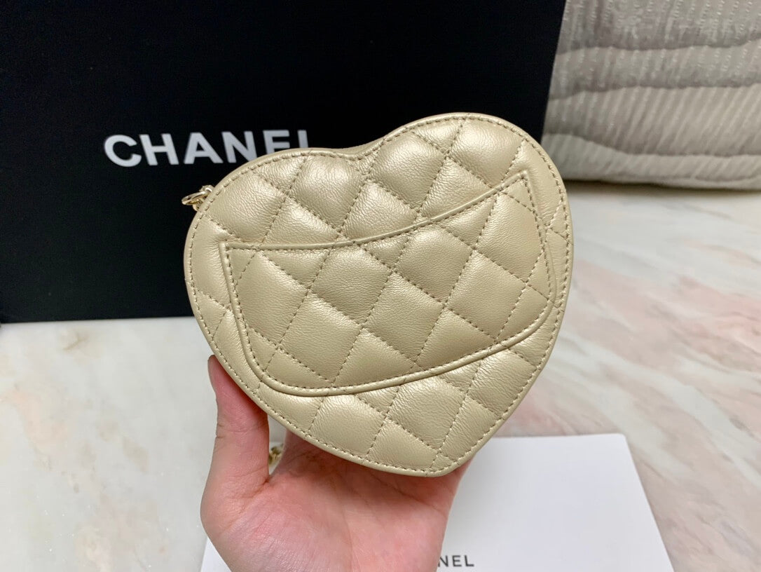 Chanel CC Love Heart Bag