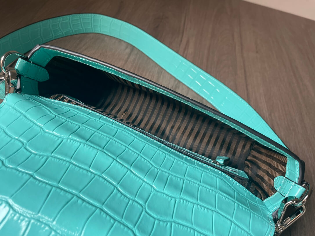 Fendi Baguette Continental Neon Bag
