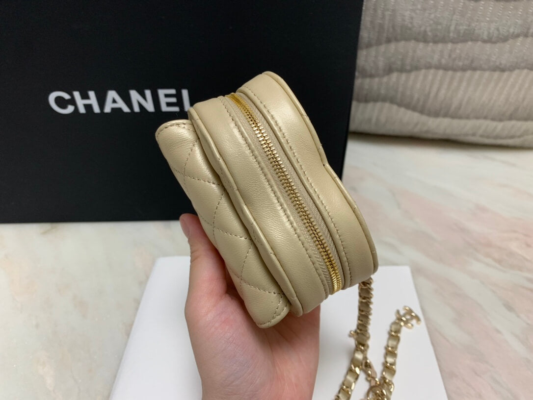 Chanel CC Love Heart Bag