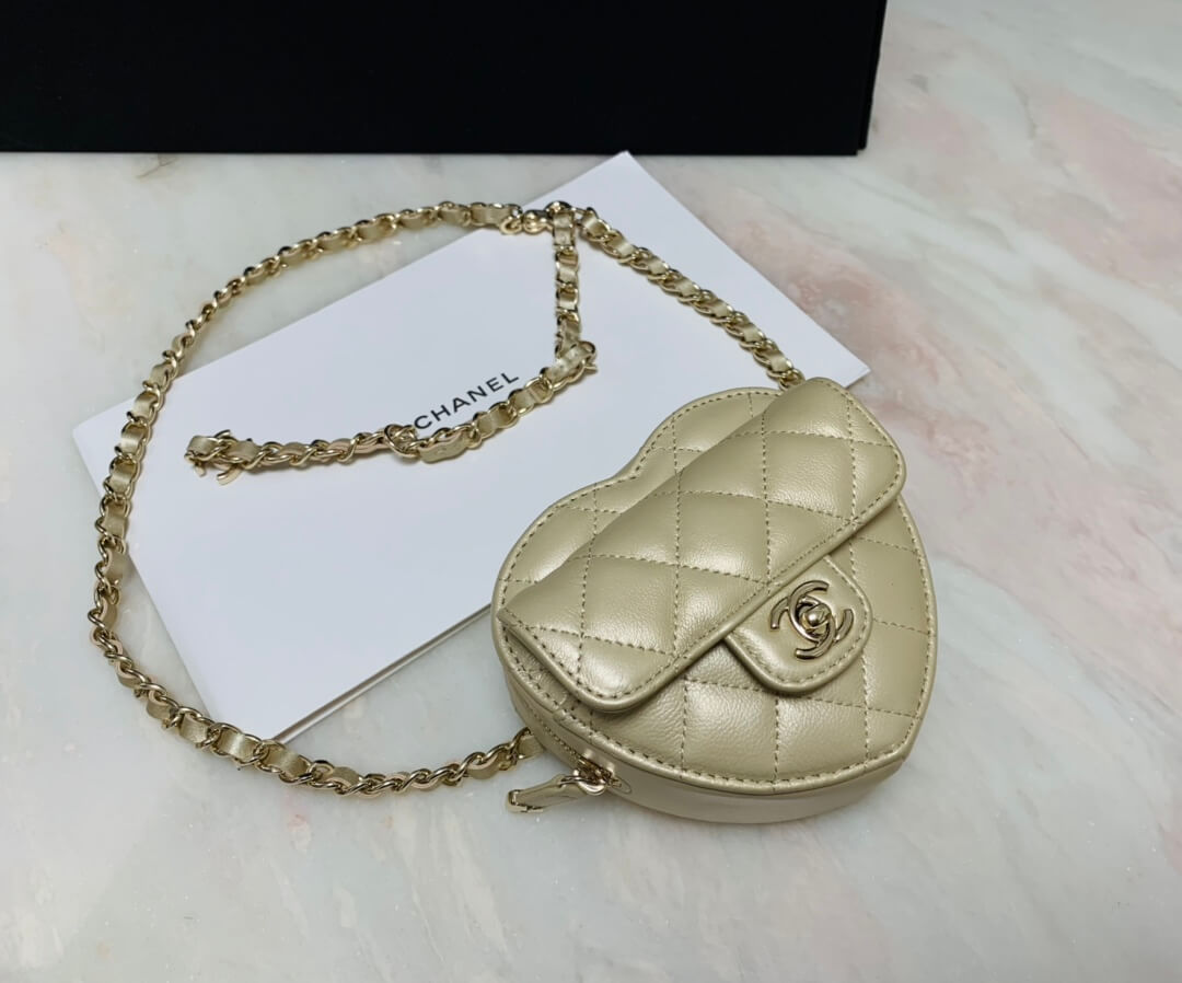 Chanel CC Love Heart Bag