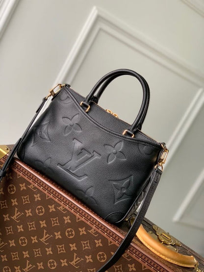 LV Trianon Bag In Monogram Empreinte Leather
