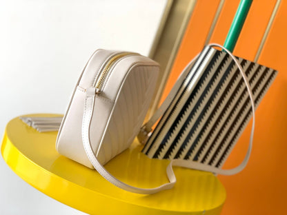 YSL Lou Camera White Bag