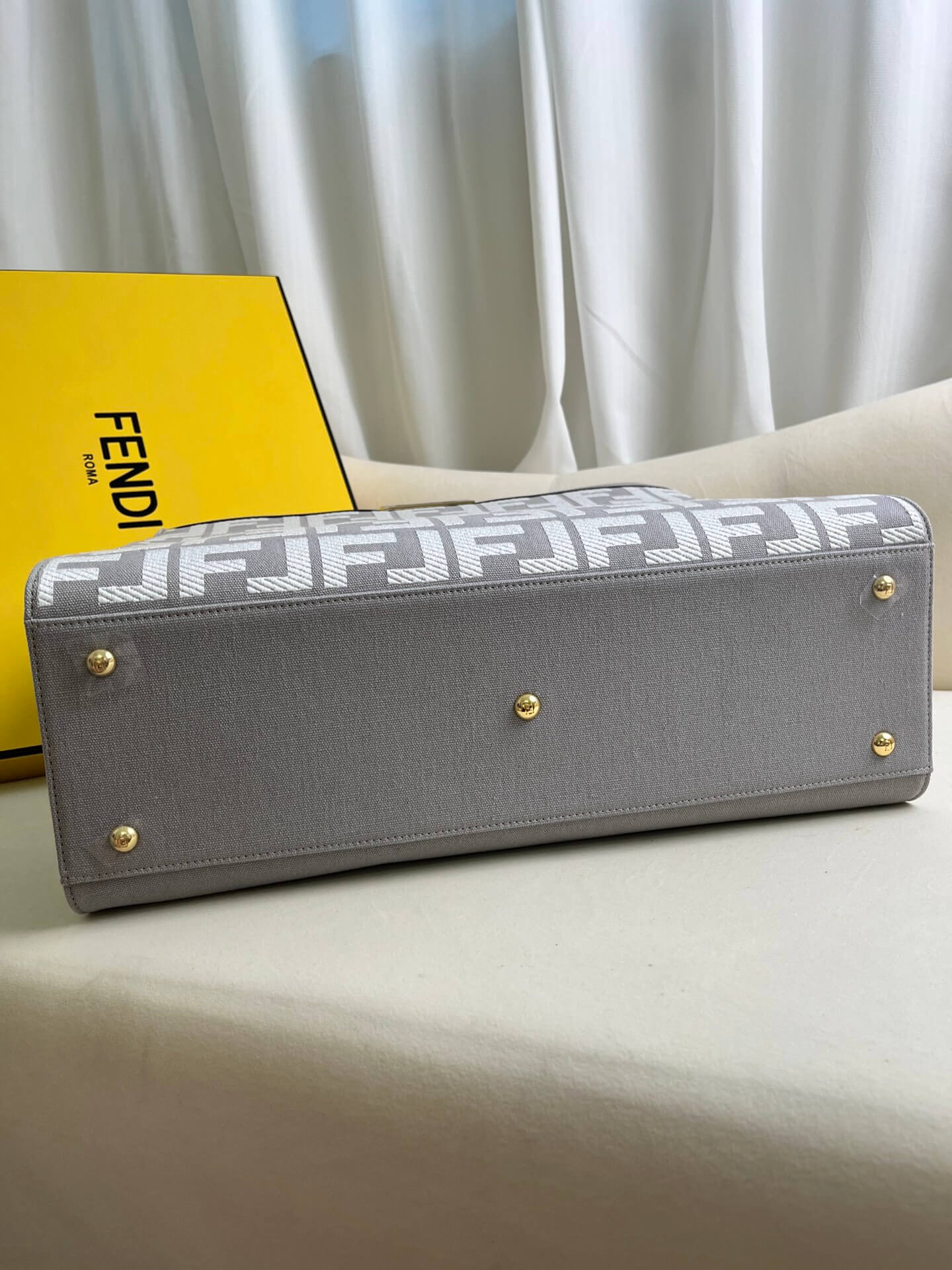 Fendi X-tote Bag In Canvas Bag