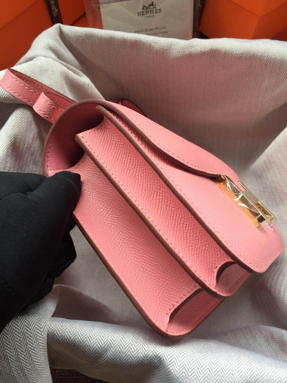 Hermes Constance Pink Bag