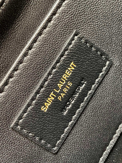 YSL Solferino Shoulder Black Bag