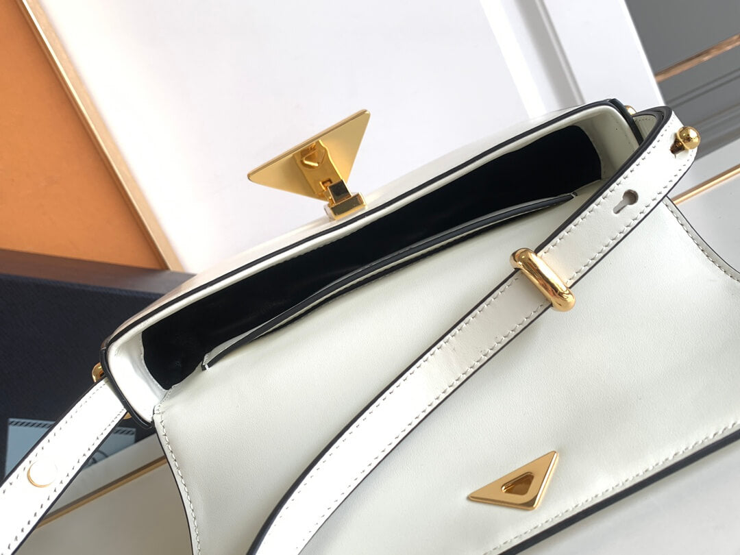 Prada Embleme Saffiano Shoulder Bag
