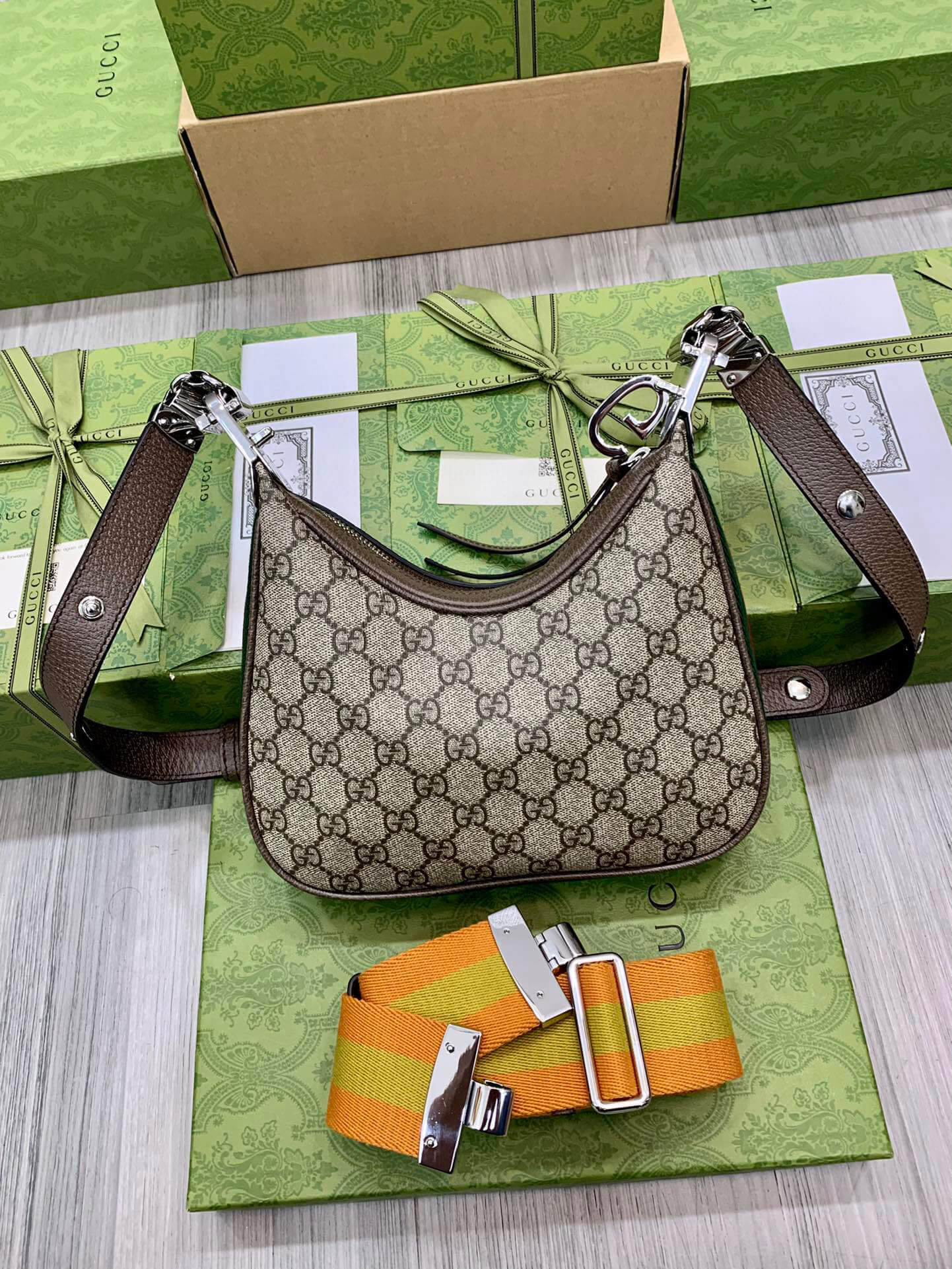 Gucci Women's Attache Medium Shoulder Bag