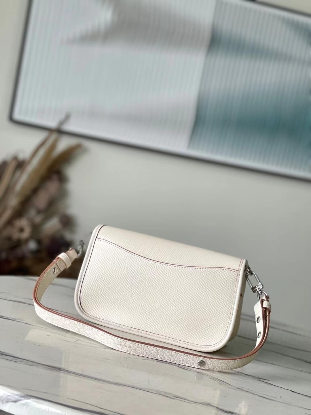 LV Buci Bag In White