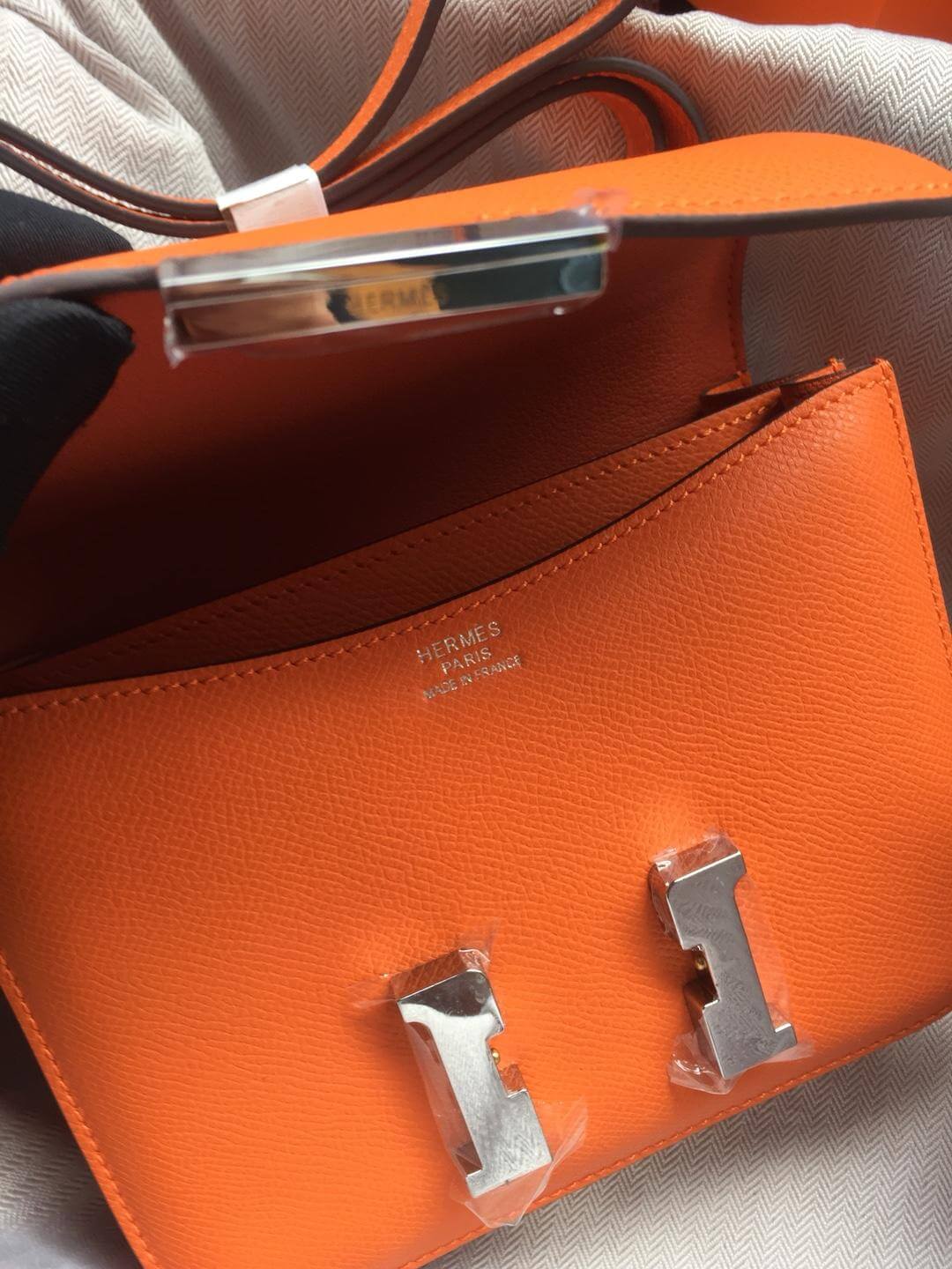 Hermes Constance Orange Bag