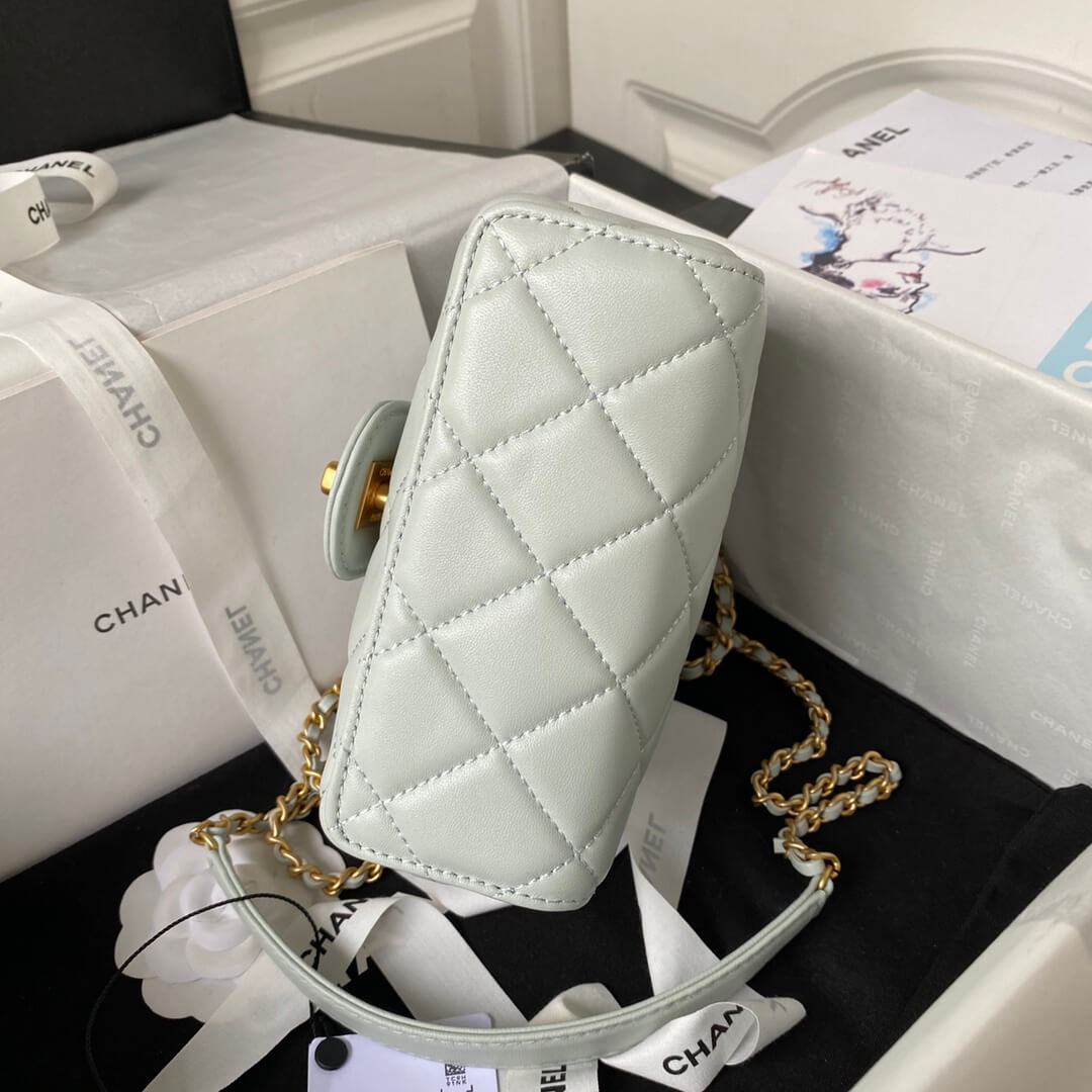 Chanel Matelasse 2 Way Top Handle Chain Bag