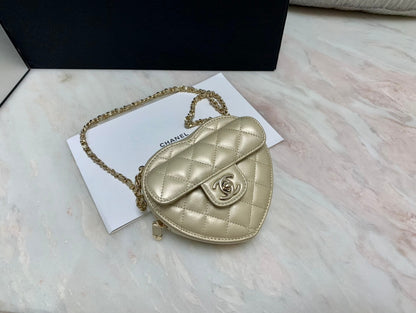 Chanel CC Love Heart Bag