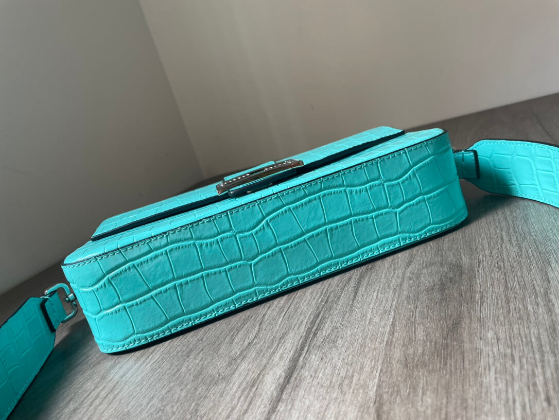 Fendi Baguette Continental Neon Bag