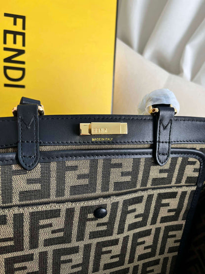 Fendi X-Tote Bag In Canvas Bag