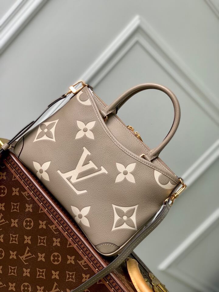 LV Trianon Bag In Monogram Empreinte Leather