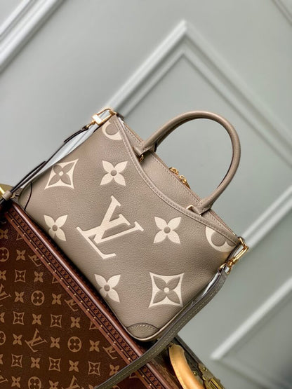 LV Trianon Bag In Monogram Empreinte Leather