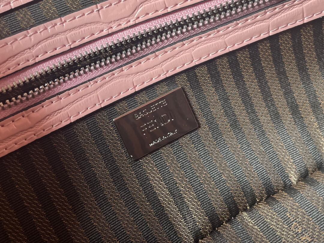 Fendi Baguette Continental Neon Bag