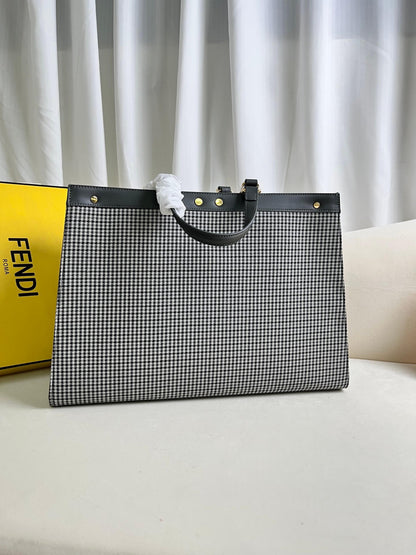 Fendi X-Tote Bag In Canvas Bag