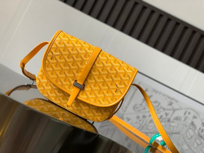Goyard Belvedere PM Yellow Bag
