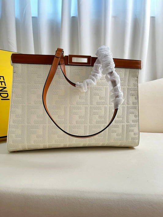 Fendi X-Tote Bag In Canvas Bag