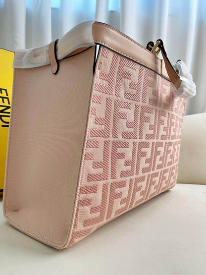 Fendi X-Tote Bag In Canvas Bag