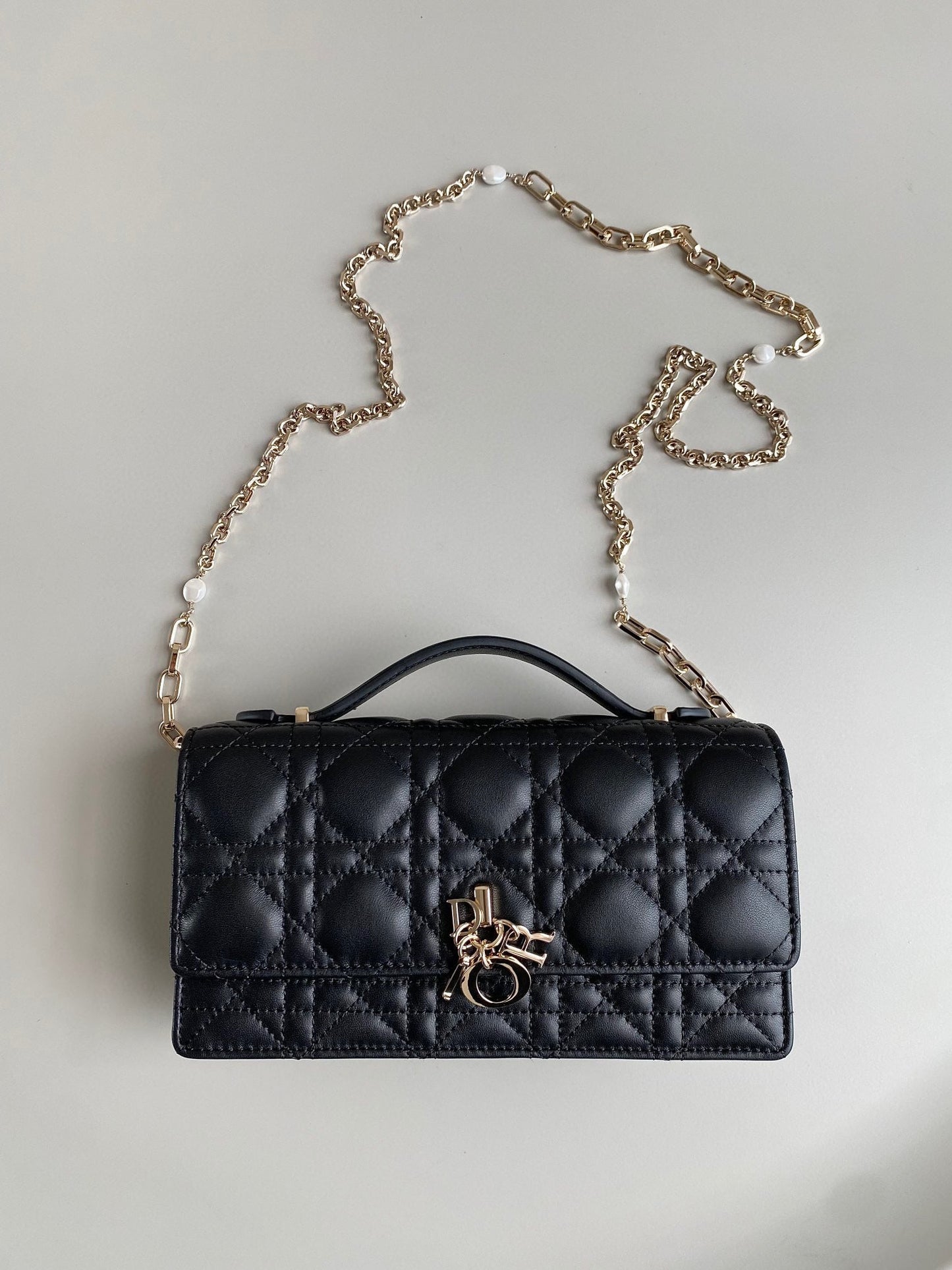 Lady Dior Top Handle Bag