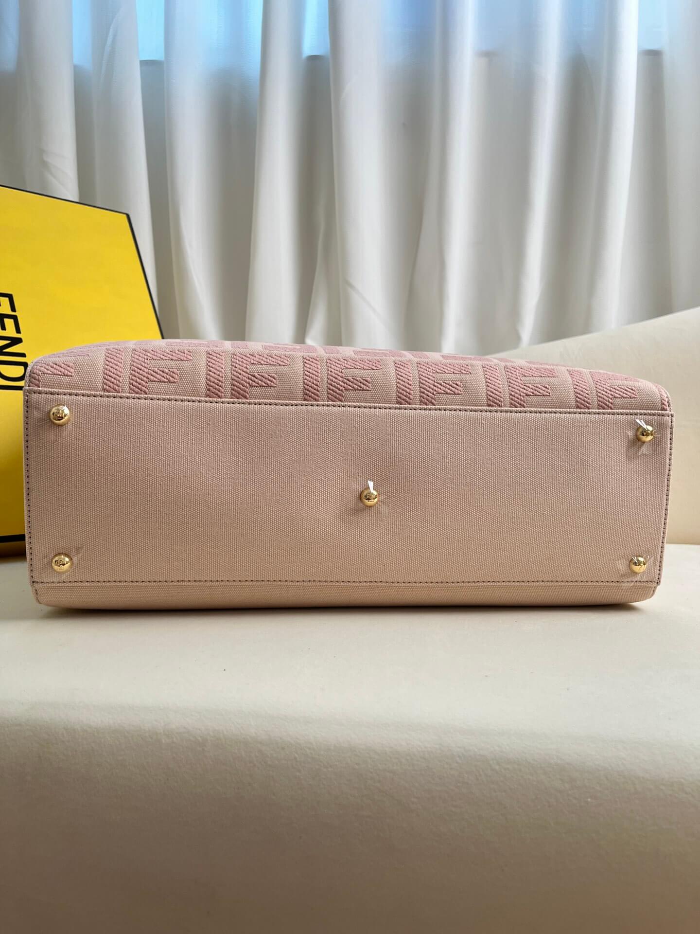 Fendi X-Tote Bag In Canvas Bag