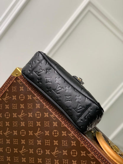 LV Trianon Bag In Monogram Empreinte Leather