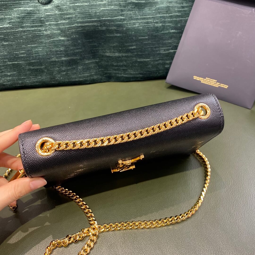 YSL Kate Black Bag Gold Hardware