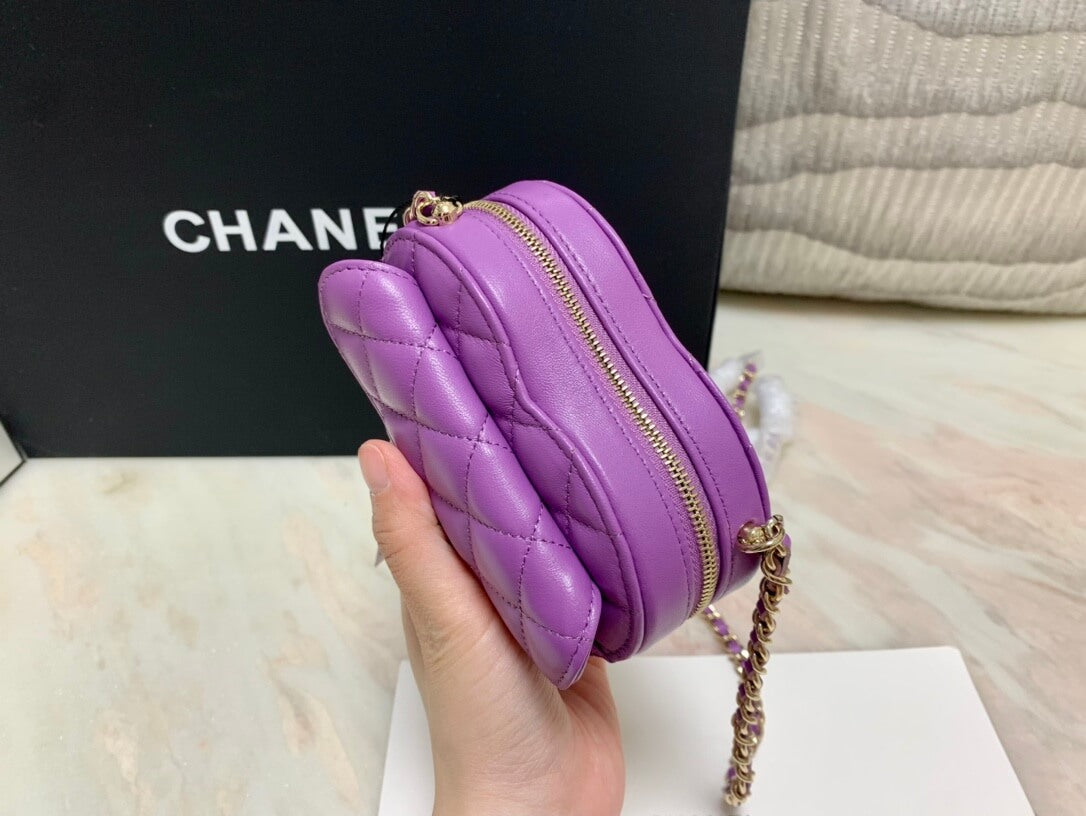 Chanel CC Love Heart Bag
