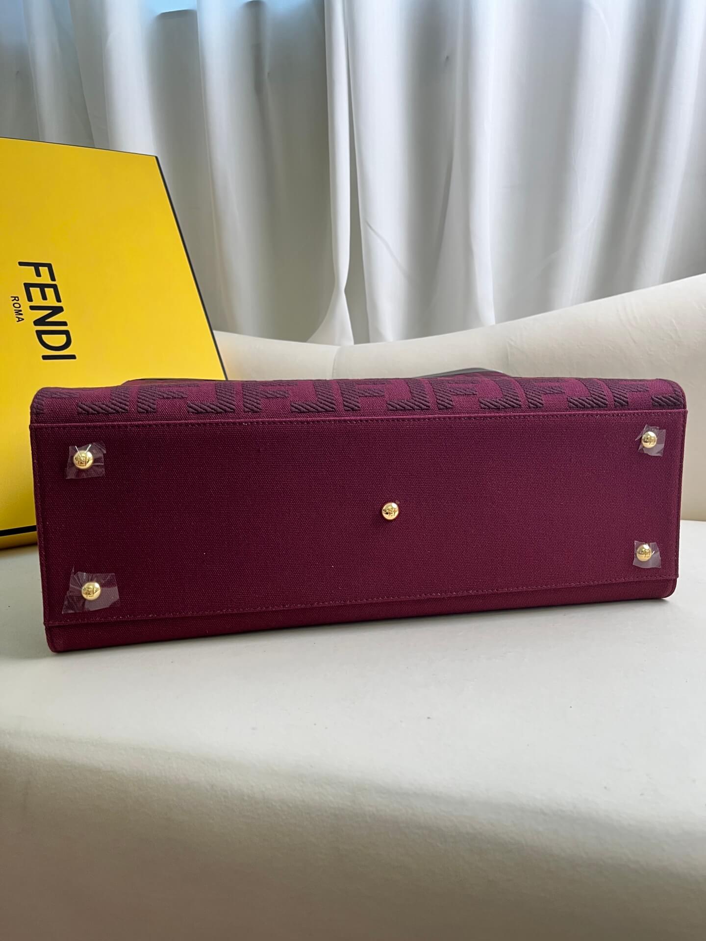 Fendi X-tote Bag In Canvas Bag