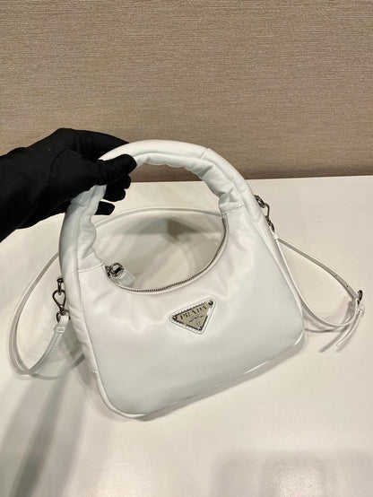 Prada Small Padded White Bag