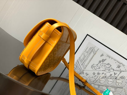 Goyard Belvedere PM Yellow Bag