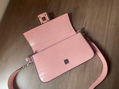 Fendi Baguette Continental Neon Bag