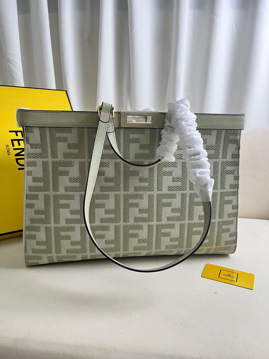 Fendi X-tote Bag In Canvas Bag