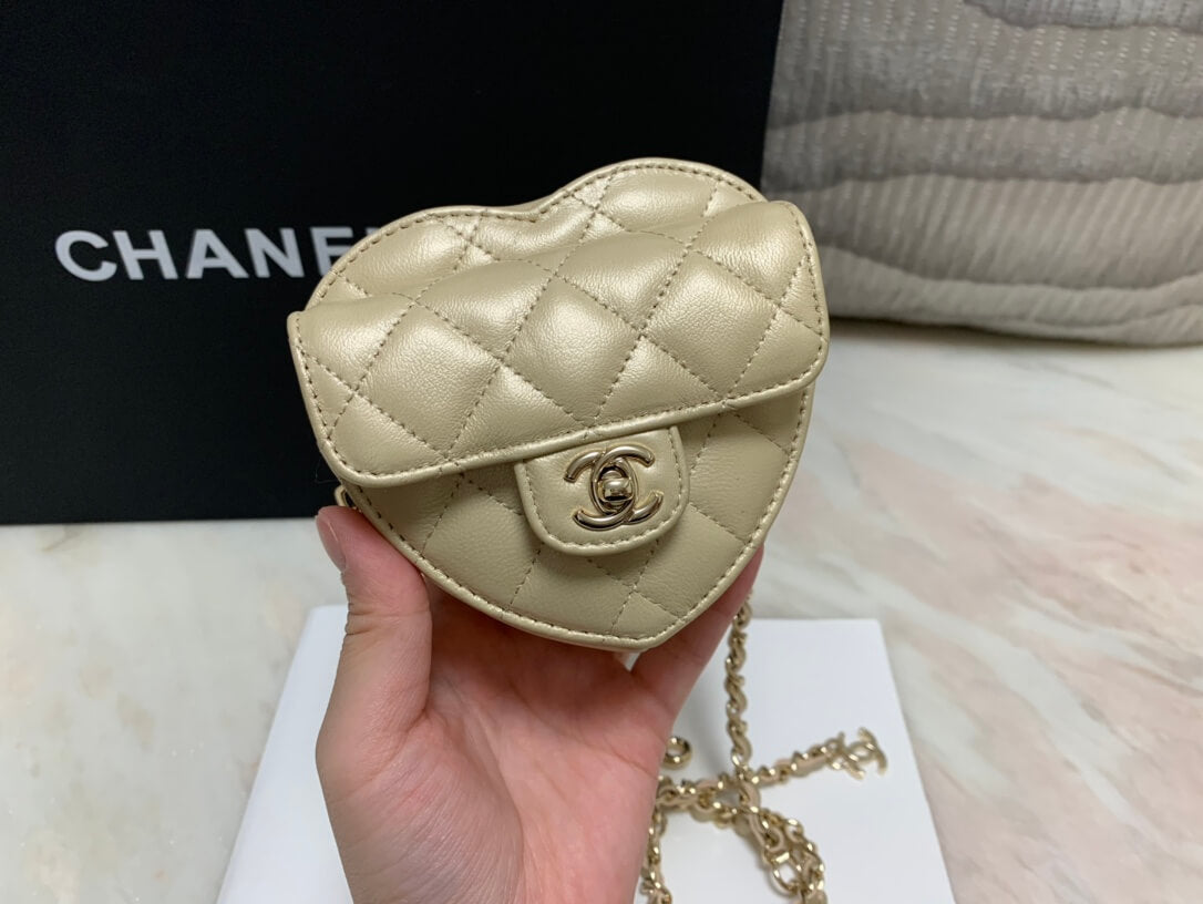 Chanel CC Love Heart Bag