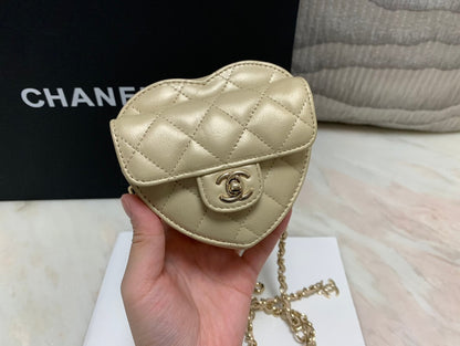 Chanel CC Love Heart Bag