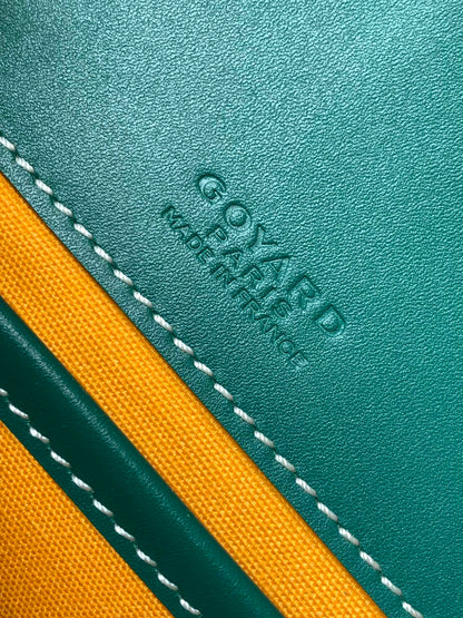 Goyard Belvedere PM Green Bag