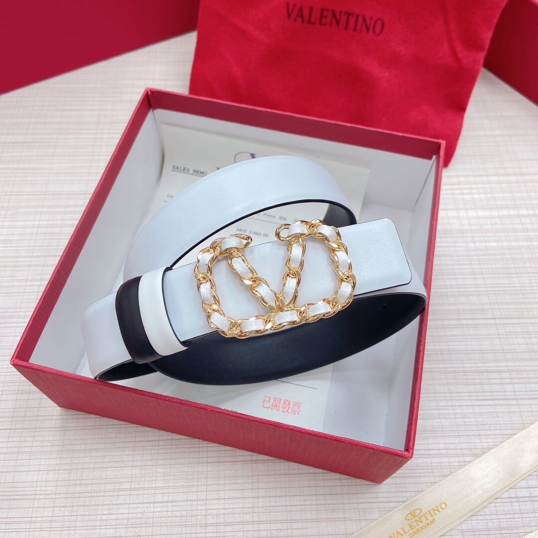 Valentino Ladies Double Sided Belts