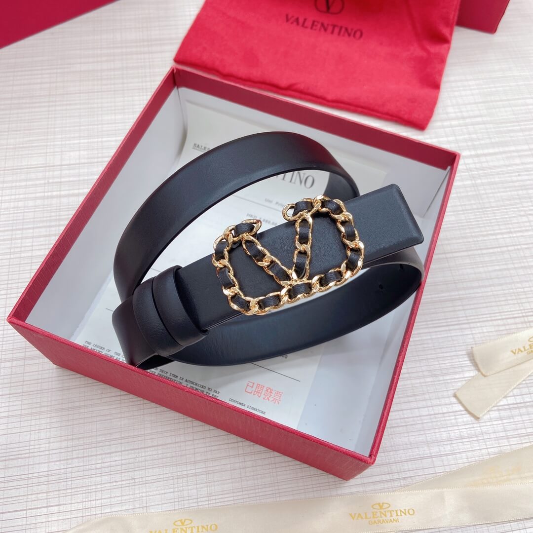 Valentino Ladies Double Sided Belts