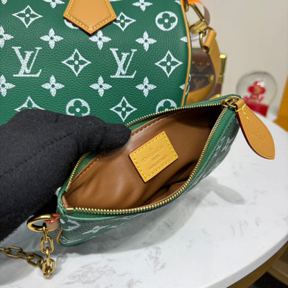Louis Vuitton Speedy Bandoulière 30 Bag Green