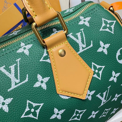 Louis Vuitton Speedy Bandoulière 30 Bag Green
