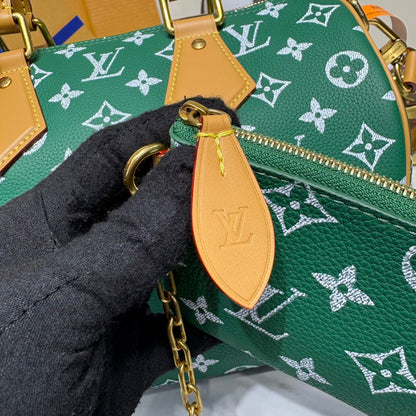 Louis Vuitton Speedy Bandoulière 30 Bag Green